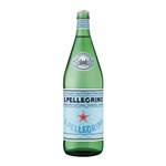 SAN PELLEGRINO SPARKING MINERAL WATER GLASS BOTTLE 1 LITRE CTN12