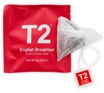 T2 TEA ENGLISH BREAKFAST INDIVIDUALLY WRAPPED TEABAG 100PK FOIL