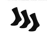 3 PACK BLACK BUSINESS SOCK SIZE 610 SHIPS FROM SYDNEY 