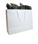 EXTRA LARGE WHITE LAMINATE EUROPEAN GIFT BAG PK50 SHIPS FROM SYDNEY 