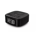 PHILIPS ALARM CLOCK RADIO BLACK