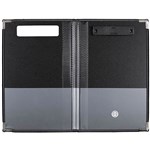 ESSELTE 057709BLK SUPERTUFF CLIPFOLDER FOOLSCAP BLACK