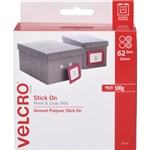 VELCRO 42717 SPOTS HOOK AND LOOP 22MM X 18MTR