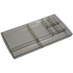 ESSELTE 48343 NOUVEAU DRAWER TIDY SMOKE