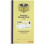 SPIRAX 55227 550 TELEPHONE MESSAGE BOOK 160 DUP 80 LF