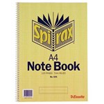 SPIRAX 56058 595 SPIRAL NOTEBOOK SIDE OPEN A4 60 LEAF 120 PAGE