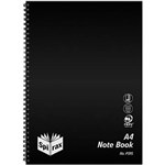 SPIRAX 5605800 P595 POLYPROPYLENE SPIRAL NOTEBOOK SIDE OPENING A4 120 PAGE