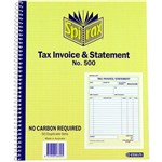 SPIRAX 56500 500 TAX INVOICE AND STATEMENT BOOK