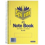 SPIRAX 56571 571 SPIRAL NOTEBOOK SIDE OPEN A5 150 LEAF 300 PAGE