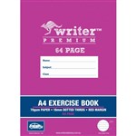 WRITER PREMIUM EXERCISE BOOK DOTTED THIRDS 18MM 70GSM 64 PAGE A4 CAR