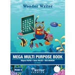WRITER PREMIUM MEGA MULTIPURPOSE BOOK 18MM RULED 80GSM 64 PAGE 330 X 240MM WONDER 2