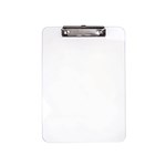 EDUCATIONAL COLOURS CLEAR CLIPBOARD A4