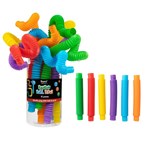 SENSORY SPROUTS RAINBOW PULL PIPES ASSORTED SET 12