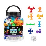 SENSORY SPROUTS SUCTION SHAPES ASSORTED SET 100