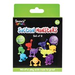 SENSORY SPROUTS SUCTION MONSTERS ASSORTED SET 9