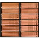 EDUCATIONAL COLOURS JUMBO TRIANGULAR HB PENCILS PACK OF 120