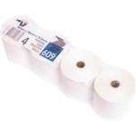 VICTORY CCR609 THERMAL CASH REGISTER ROLLS 76X76MM 115MM CORE PK4