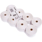 VICTORY CCR612 THERMAL CASH REGISTER ROLLS 44X76MM 115MM CORE PK8