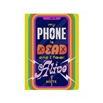 COLLINS INSPIRATIONAL TYPE RECYCLED NOTEBOOK A5 YELLOW