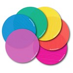 ELIZABETH RICHARDS ON YOUR MARKS HOOK AND LOOP DOTS 100MM ASSORTED PACK 10