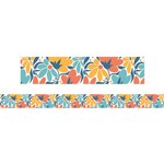LEARNING CAN BE FUN FLORAL BLOOM ABSTRACT BORDER PACK 12