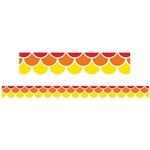 LEARNING CAN BE FUN WARM TONES SCALLOPS BORDER PACK 12