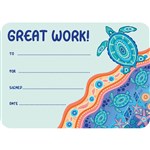 LEARNING CAN BE FUN OCEAN COUNTRY GREAT WORK CERTIFICATES BLUE PACK 30