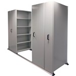 APC EZ81200SG EZISLIDE AISLE SAVER 5 SHELVES 4500L X 2175H X 900W X 400D SILVER GREY