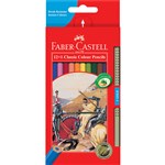 FABERCASTELL CLASSIC COLOUR PENCILS PLUS BONUS GRIP GOLD PENCIL PACK 12