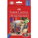 FABERCASTELL CLASSIC COLOUR PENCILS ASSORTED PACK 36