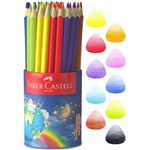 FABERCASTELL JUNIOR TRIANGULAR COLOUR PENCILS ASSORTED CUP 50