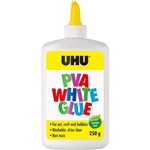 UHU WHITE PVA GLUE 250G