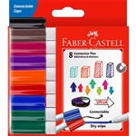 FABERCASTELL 671592082 WHITEBOARD CONNECTOR MARKERS WALLET 8