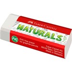 FABERCASTELL NATURALS PENCIL ERASER LARGE WHITE x 20