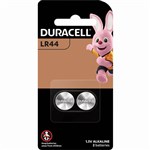 DURACELL LR44 A76 ALKALINE BUTTON CELL BATTERY PACK 2