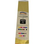 RAINBOW CREPE PAPER FOIL 500MM X 1M GOLD