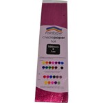 RAINBOW CREPE PAPER FOIL 500MM X 1M PINK