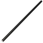 ENVIROCHOICE PAPER STRAW REGULAR BLACK PACK 250