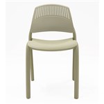RAPIDLINE FLEXI STACKING CHAIR WITH GREEN BACKREST 815 X 505 X 550MM GREEN
