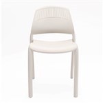 RAPIDLINE FLEXI STACKING CHAIR WITH WHITE BACKREST 815 X 505 X 550MM WHITE