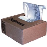 FELLOWES SHREDDER WASTEBAGS TO FIT 90S 99CI AND B141C MACHINES PACK 100