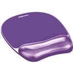FELLOWES 91441 GEL MOUSE PAD AND WRIST REST PURPLE