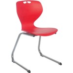 SYLEX MATA CANTILEVER CHAIR 355MM RED