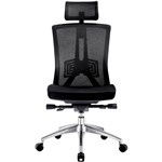 TRUMAN EXECUTIVE CHAIR HIGH MESH BACK BLACK