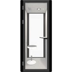 RAPIDLINE BQUIET ACOUSTIC SINGLE POD 1 PERSON BLACK