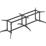 RAPIDLINE TYPHOON DOUBLE STAGE MEETING TABLE FRAME 3200MM BLACK PC ALL OVER