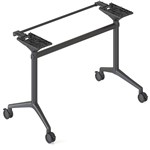 RAPIDLINE TYPHOON FLIP TABLE FRAME TO SUIT 1500MM W TABLE TOPS BLACK PC ALL OVER FRAME