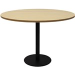 RAPIDLINE ROUND TABLE DISC BASE 1200MM NATURAL OAKBLACK