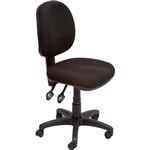 RAPIDLINE OPERATOR CHAIR MEDIUM BACK 2 LEVER BLACK
