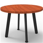 RAPIDLINE ETERNITY COFFEE TABLE 600MM DIA CHERRYBLACK